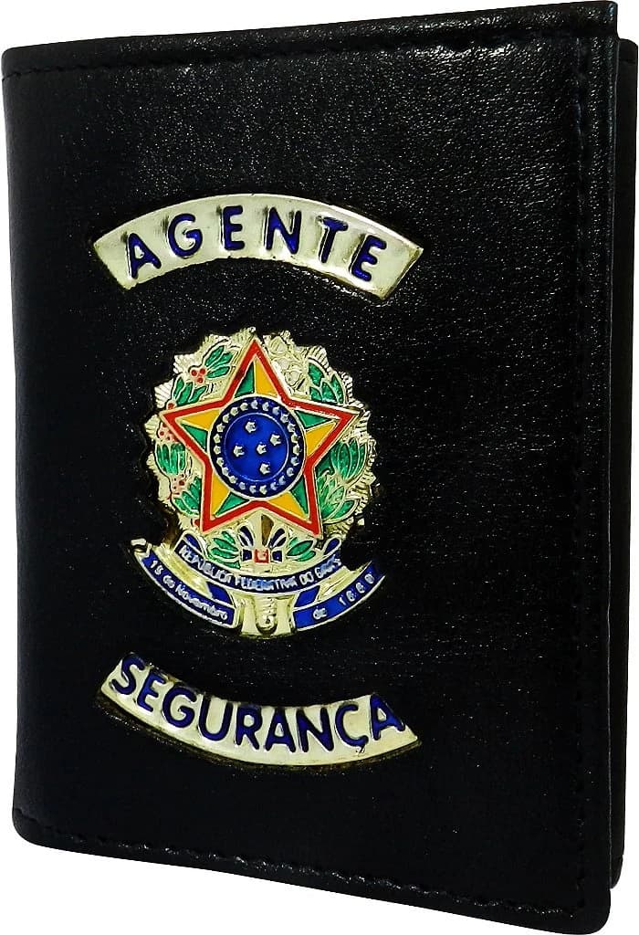 CARTEIRA COURVIN PRETO - AGENTE SEGURANÇA — imagem 1