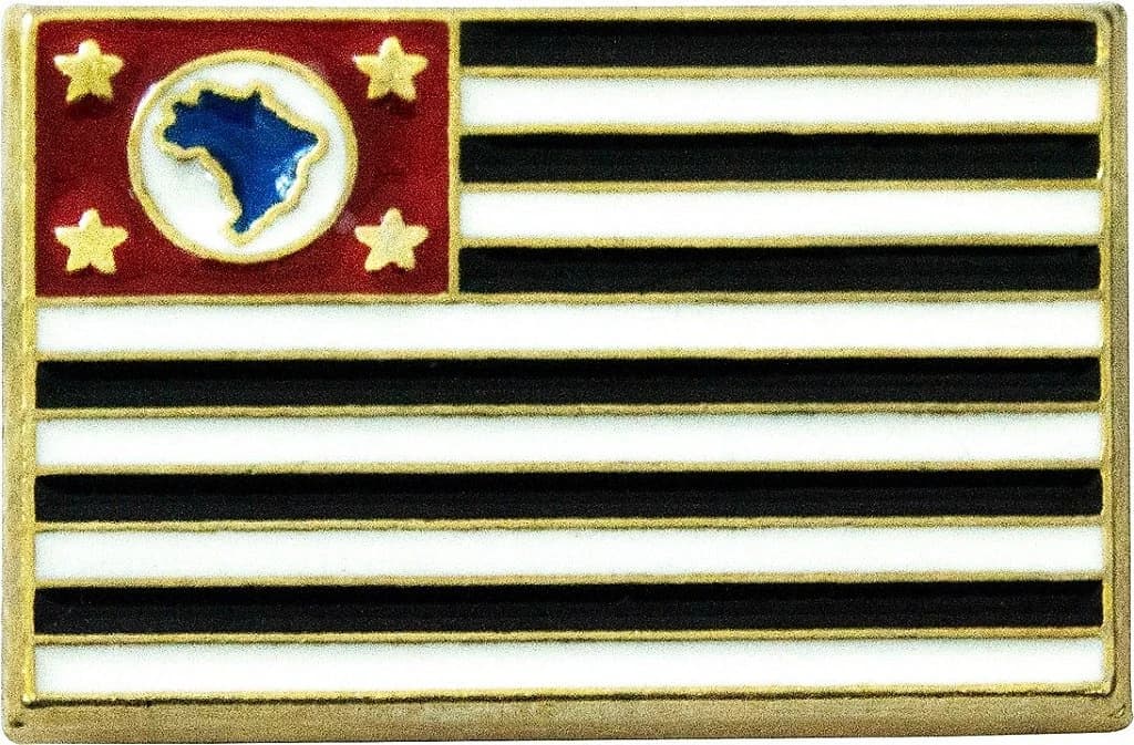 BOTTON - BANDEIRA ESTADO DE SÃO PAULO — imagem 1