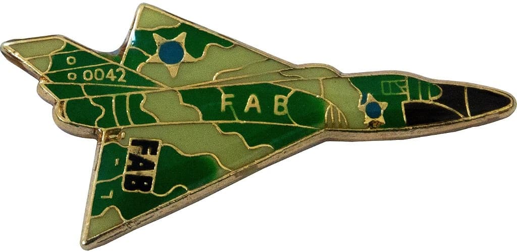 BOTTON - AVIÃO CAÇA FAB — imagem 1