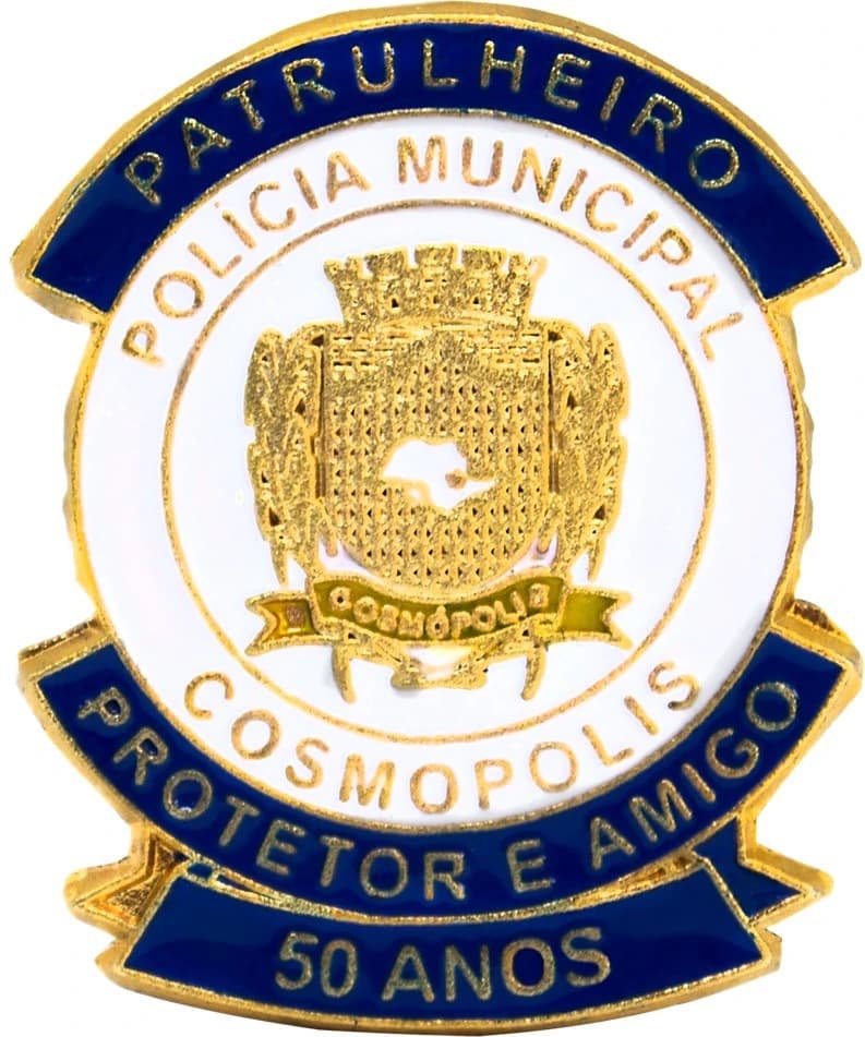 BOTTON - POLÍCIA MUNÍCIPAL COSMÓPOLIS — imagem 1