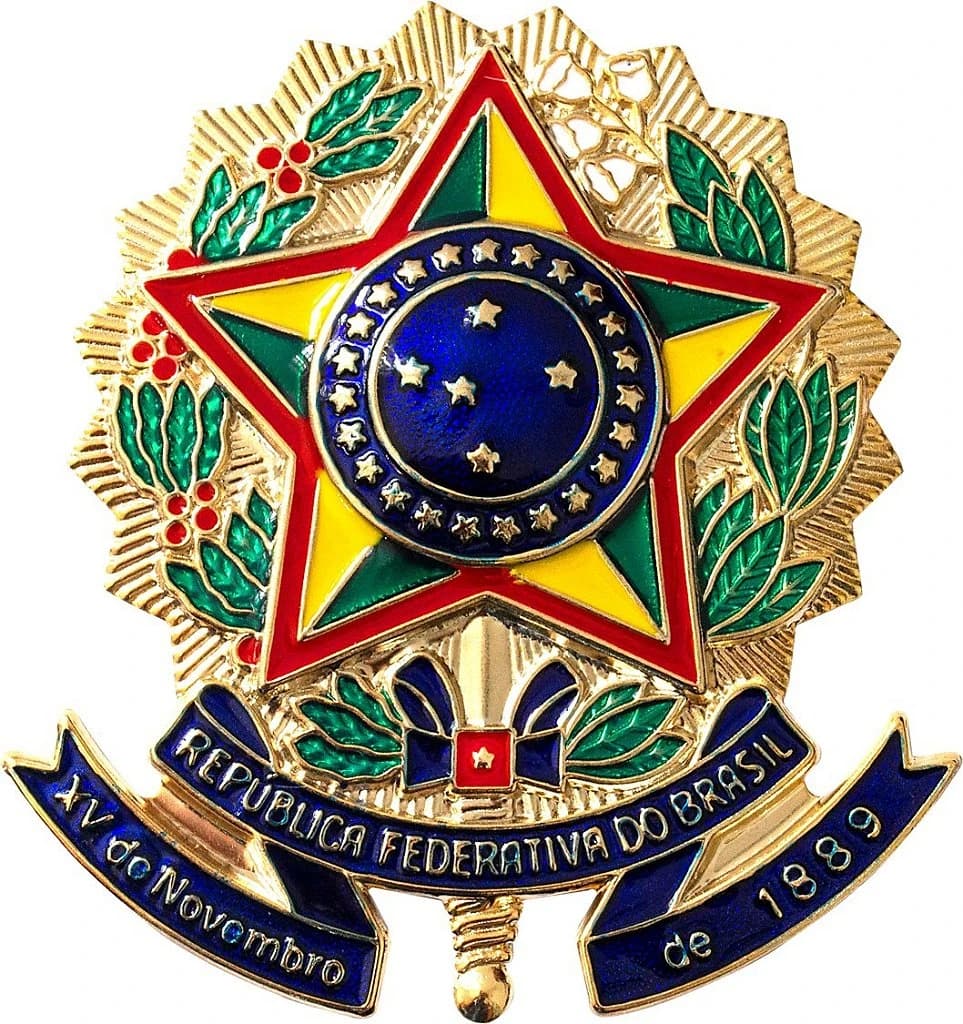 BOTTON - BRASÃO DA REPÚBLICA — imagem 1