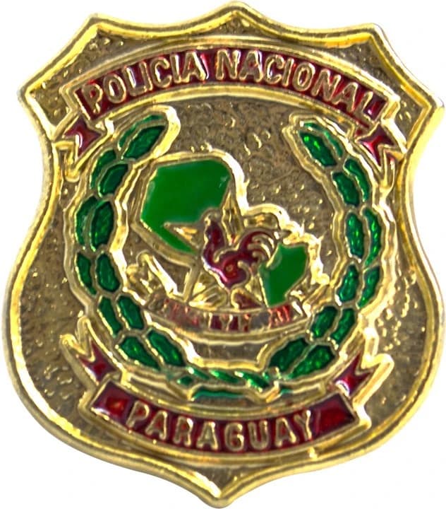 BOTTON - POLÍCIA NAC. PARAGUAY — imagem 1