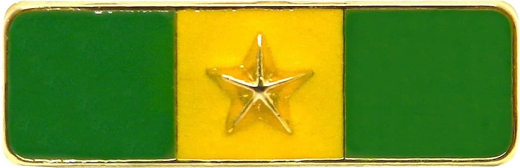 BARRETA - 1 ESTRELA VERDE E AMARELO — imagem 1