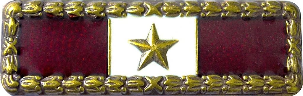 BARRETA - 1 ESTRELA VERMELHO ESCURO E BRANCO COM BORDA — imagem 1