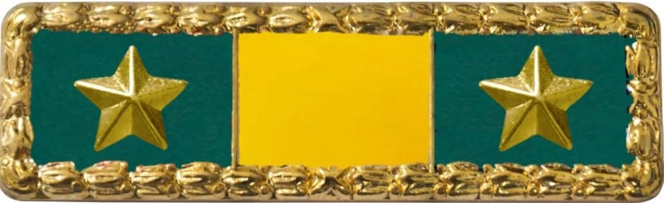BARRETA - 2 ESTRELAS VERDE E AMARELO COM BORDA — imagem 1