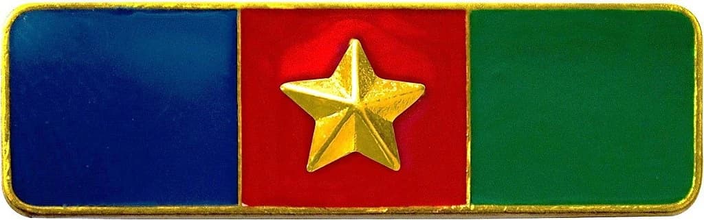 BARRETA - 1 ESTRELA AZUL, VERMELHO E VERDE — imagem 1