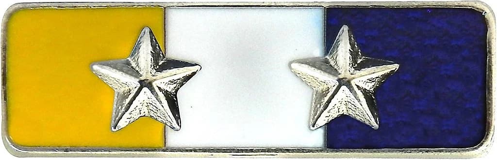 BARRETA - 2 ESTRELAS AMARELO BRANCO AZUL — imagem 1