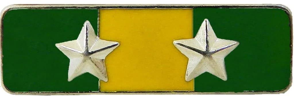 BARRETA - 2 ESTRELAS VERDE E AMARELO — imagem 1