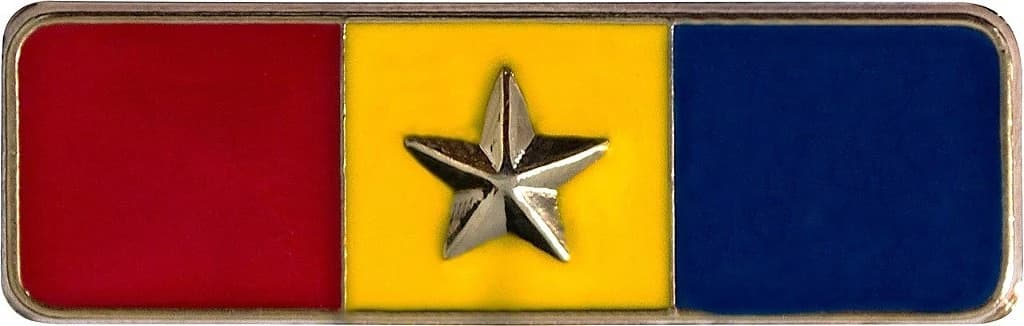 BARRETA - 1 ESTRELA VERMELHO, AMARELO E AZUL — imagem 1