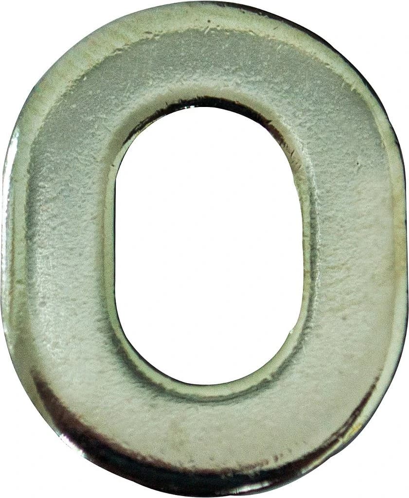 LETRA 20mm - O — imagem 1