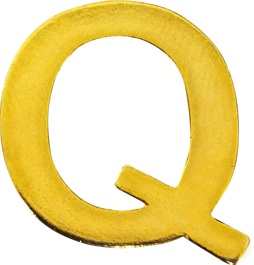 LETRA 20mm - Q — imagem 1
