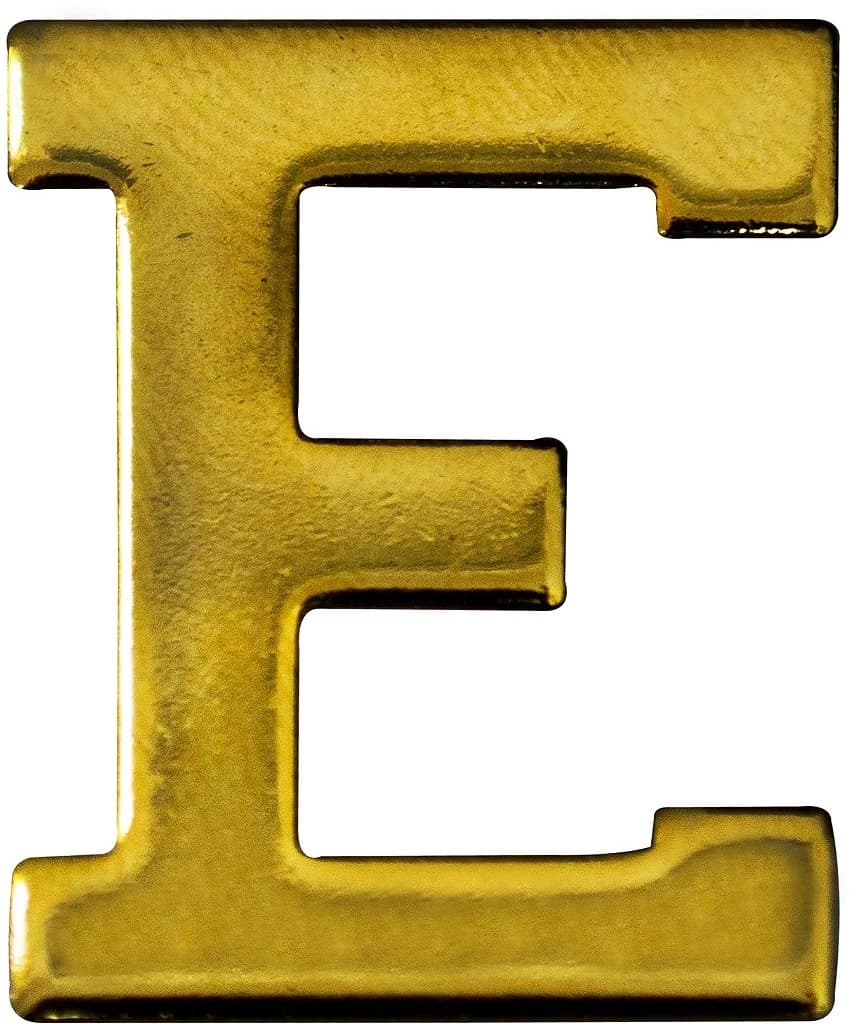 LETRA 30mm - E — imagem 1