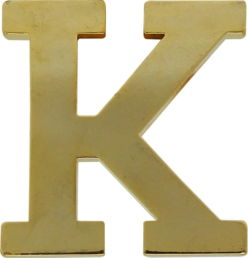 LETRA 30mm - K — imagem 1