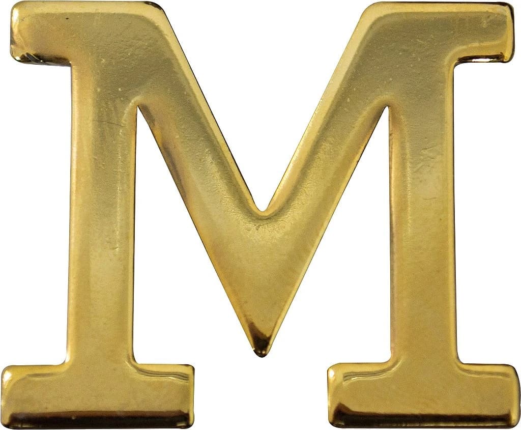 LETRA 30mm - M — imagem 1