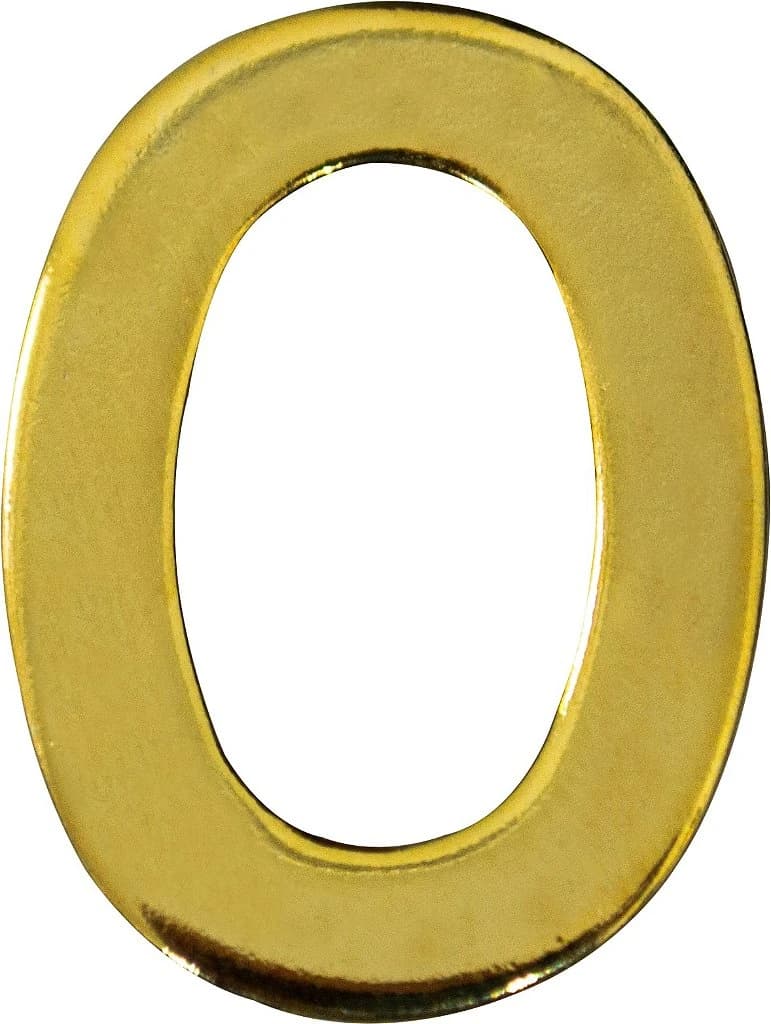 LETRA 30mm - O — imagem 1