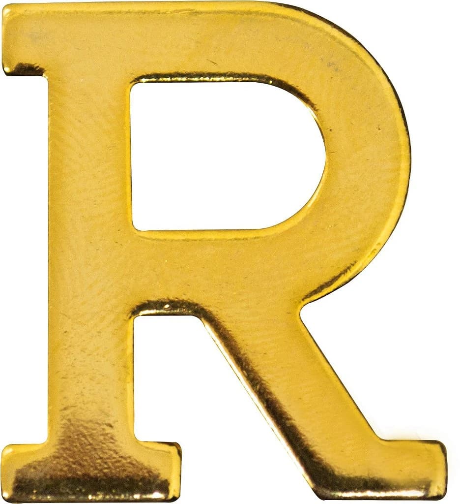 LETRA 30mm - R — imagem 1