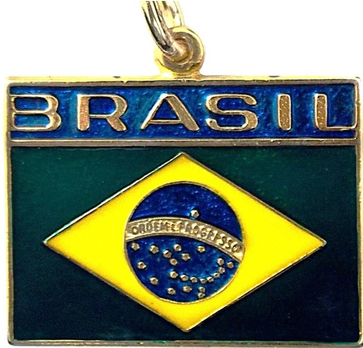 CHAVEIRO BANDEIRA BRASIL — imagem 1