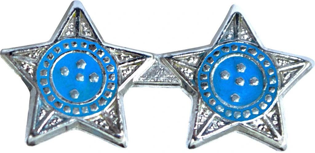 DIVISA DE GOLA - 1º TENENTE 21X10,5mm — imagem 1