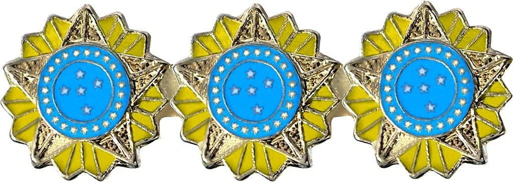DIVISA DE GOLA - CORONEL 30X10mm — imagem 1