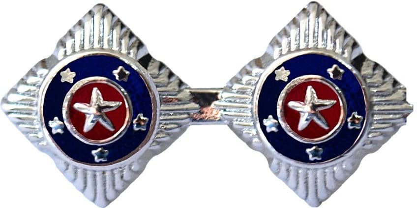 DIVISA DE GOLA - 1º TENENTE 23X12mm — imagem 1