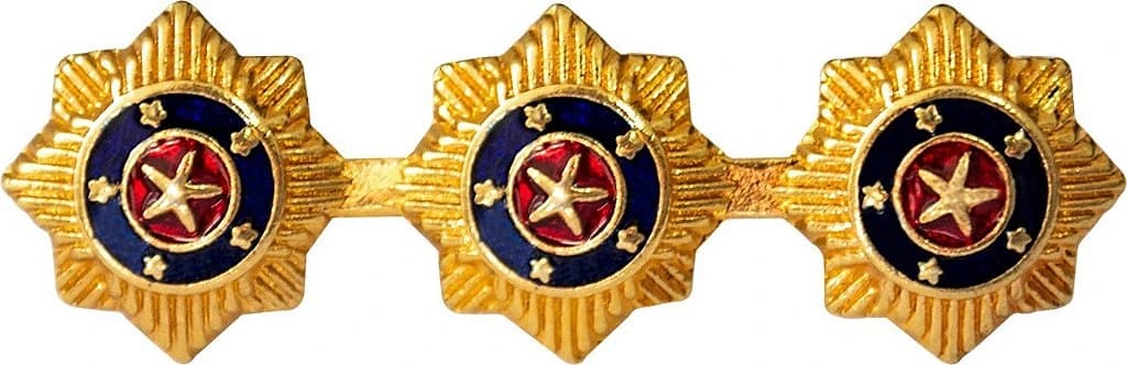 DIVISA DE GOLA - CORONEL 36X12mm — imagem 1