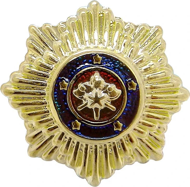 ESTRELA DE OMBRO DE OMBRO - OFICIAL SUPERIOR 31mm — imagem 1