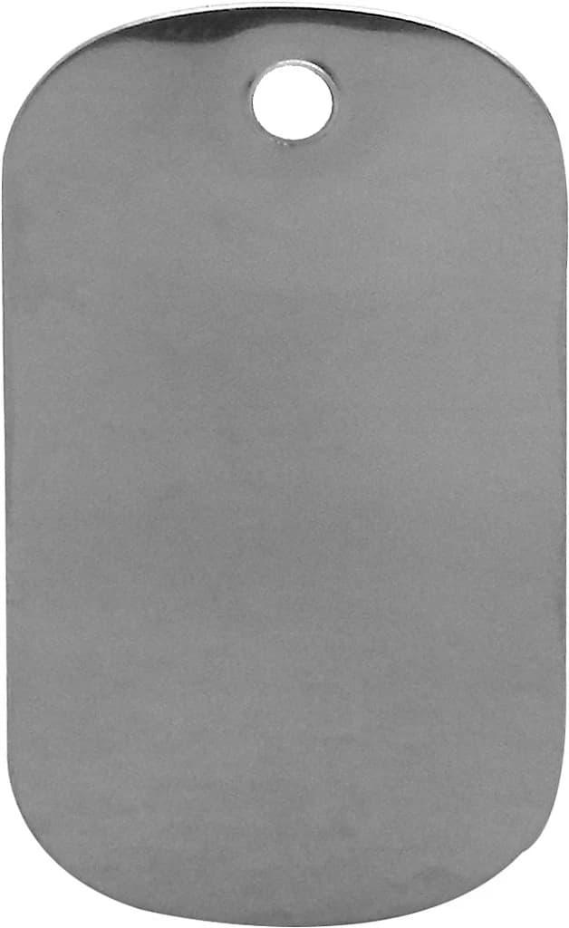 PLAQUETA INOX AVULSA — imagem 1