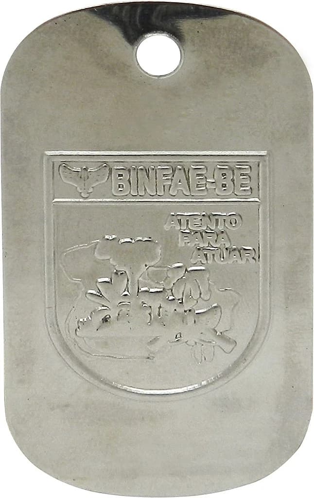 PLAQUETA DE IDENTIFICAÇÃO - BINFAE-BE — imagem 1